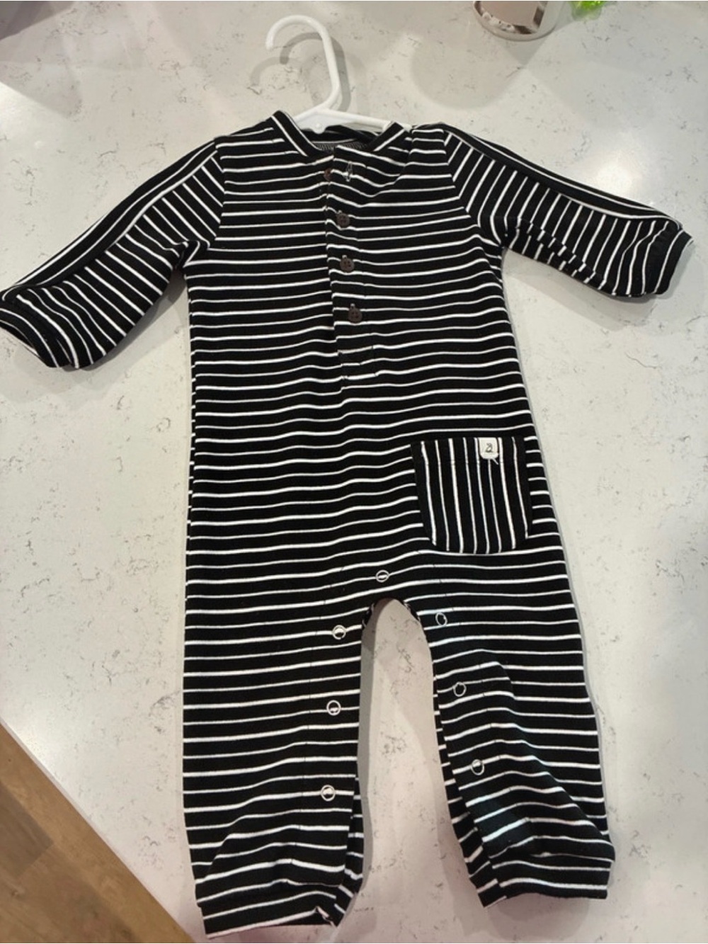 Me & Henry - Striped Footie